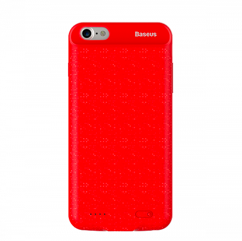Внешний аккумулятор - Чехол Baseus Power Bank Case 2600 mAh для iPhone 8 / 7 Красный - Изображение 12649