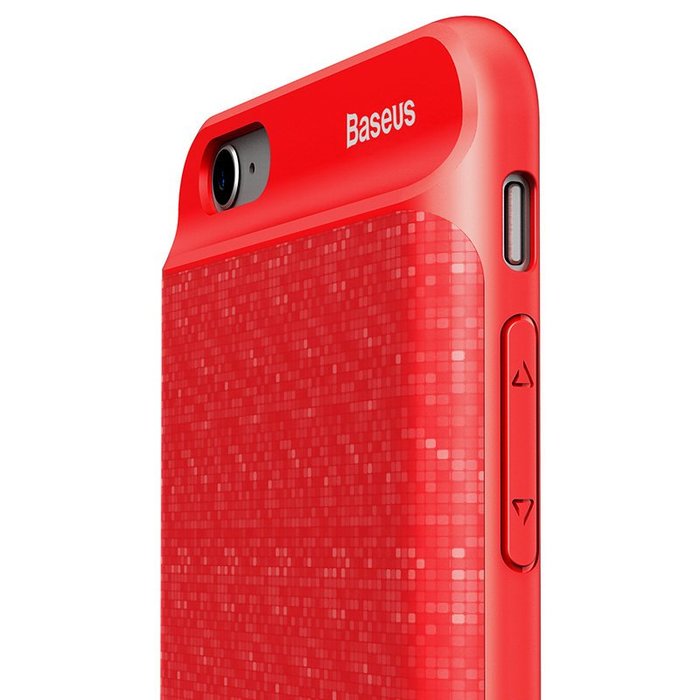 Внешний аккумулятор - Чехол Baseus Power Bank Case 2600 mAh для iPhone 8 / 7 Красный - Изображение 12651
