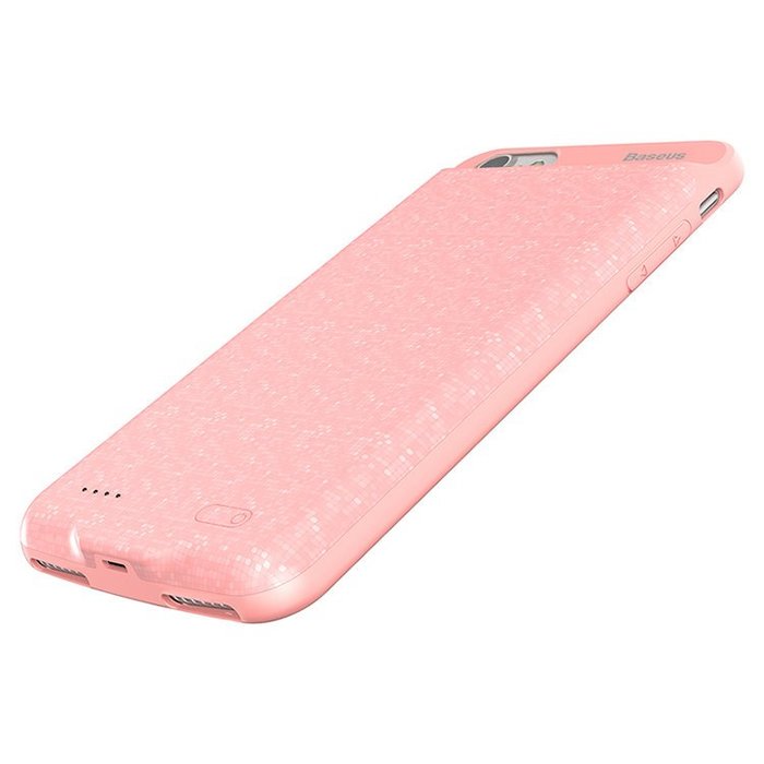 Внешний аккумулятор - Чехол Baseus Power Bank Case 2600 mAh для iPhone 8 / 7 Розовый - Изображение 12673