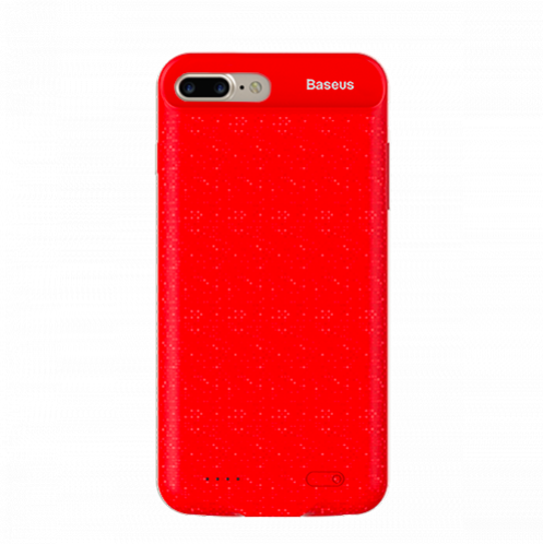 Чехол-аккумулятор Baseus Power Bank Case для iPhone 8 Plus Красный - Изображение 12697