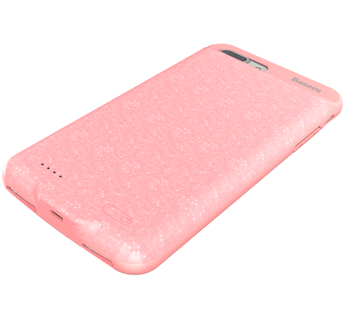 Чехол-аккумулятор Baseus Power Bank Case для iPhone 8 Plus Розовый - Изображение 12721