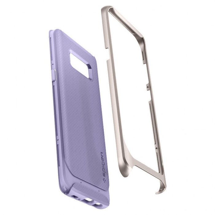 Противоударный чехол Spigen Neo Hybrid для Samsung Galaxy S8 Сиреневый - Изображение 7257