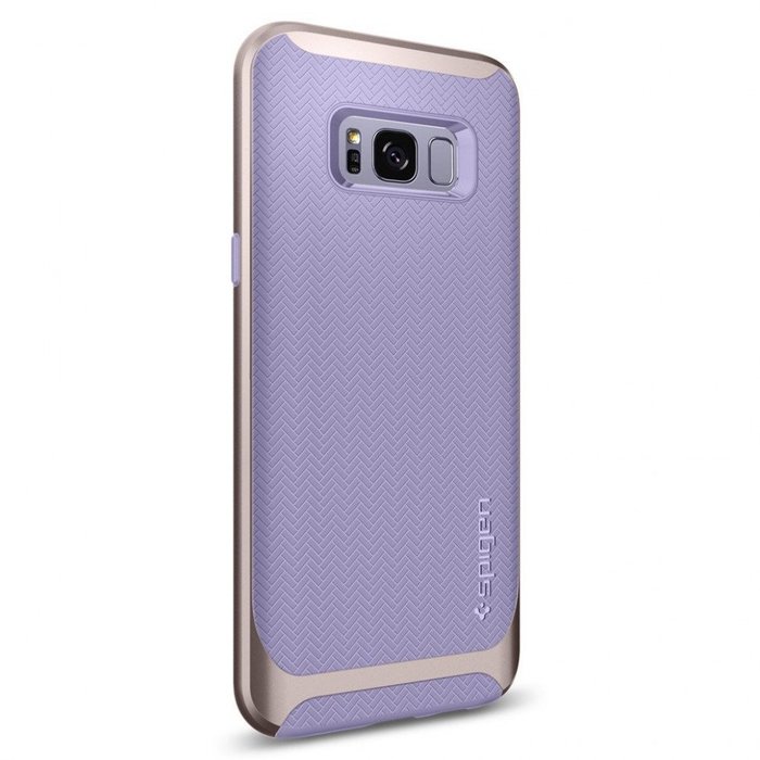 Противоударный чехол Spigen Neo Hybrid для Samsung Galaxy S8 Сиреневый - Изображение 7261