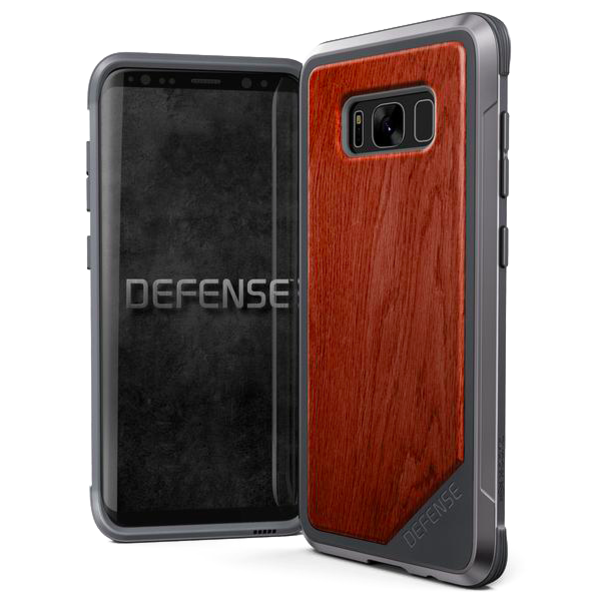 Противоударный чехол X-Doria Defense Lux для Samsung Galaxy S8 Wood - Изображение 7277