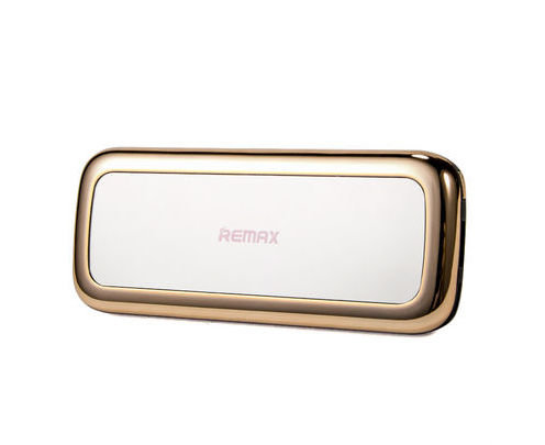 Внешний аккумулятор для телефона Remax Mirror 10000 mAh Золото - Изображение 13025