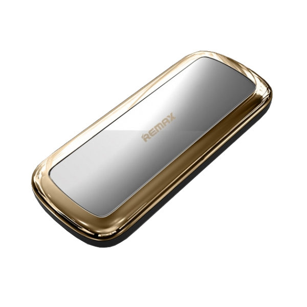 Внешний аккумулятор для телефона Remax Mirror 10000 mAh Золото - Изображение 13027