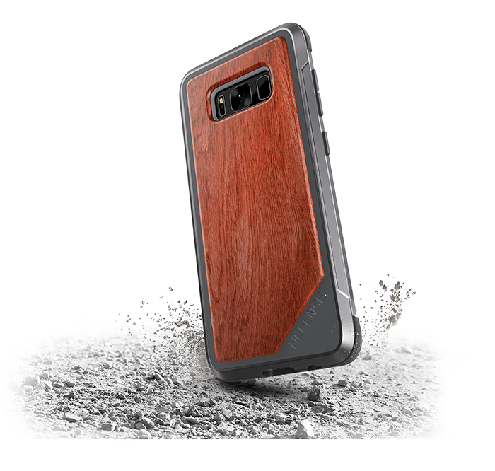 Противоударный чехол X-Doria Defense Lux для Samsung Galaxy S8 Wood - Изображение 7281