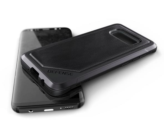 Противоударный чехол X-Doria Defense Lux для Samsung Galaxy S8 Черный - Изображение 7299