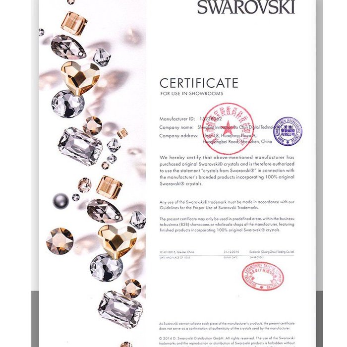 Чехол накладка Swarovski Kingxbar Elegant Series для iPhone X Calla Lily Красный - Изображение 13285