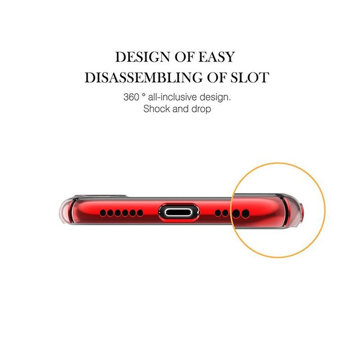 Чехол накладка Swarovski Kingxbar Exquisite Series для iPhone X Blossom Красный - Изображение 13335