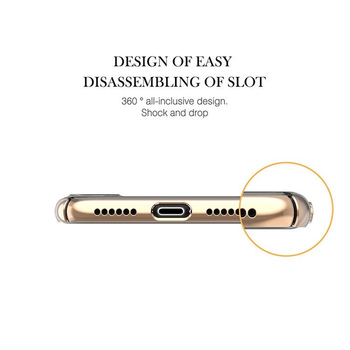 Чехол накладка Swarovski Kingxbar Exquisite Series для iPhone X Feather Золото - Изображение 13355