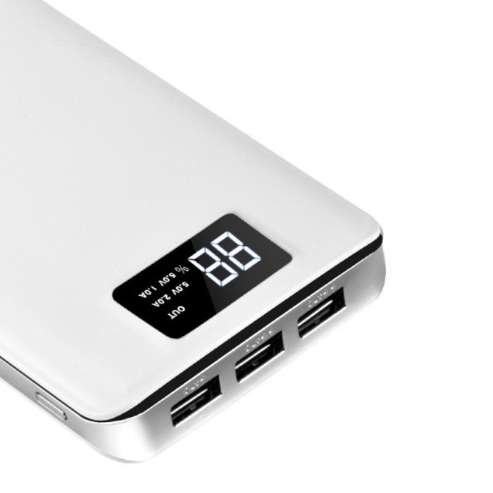 Внешний аккумулятор Power Bank Hoco B23B 20000 mAh Белый - Изображение 14265