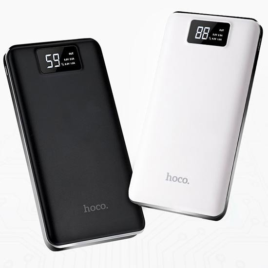 Внешний аккумулятор Power Bank Hoco B23B 20000 mAh Белый - Изображение 14269