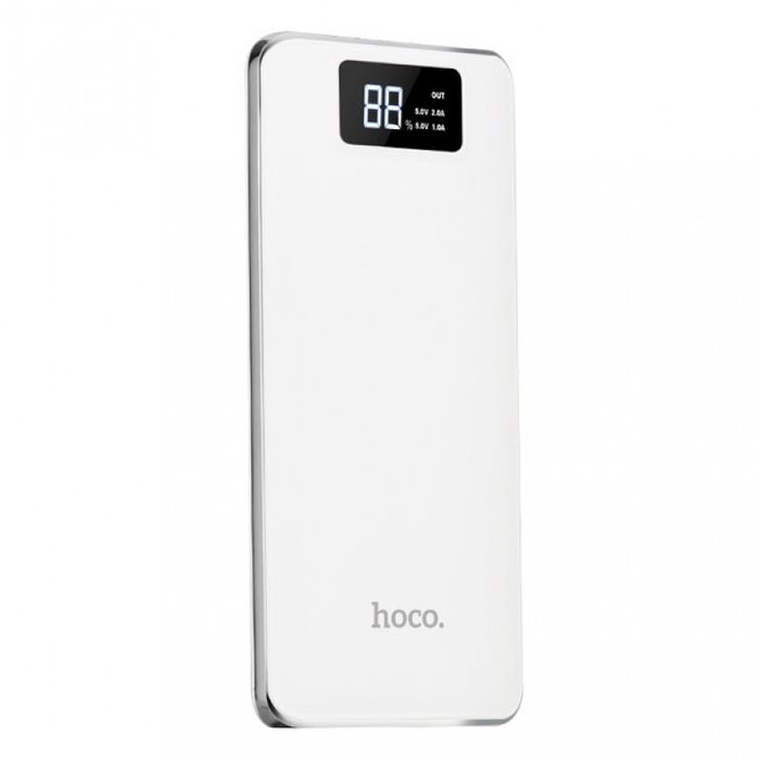 Внешний аккумулятор Power Bank Hoco B23A 15000 mAh Белый - Изображение 14339