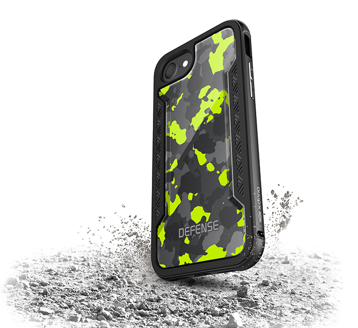 Чехол накладка X-Doria Defence Shield для iPhone 8 Желтый - Изображение 14871