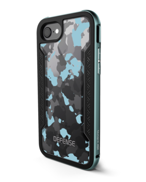 Чехол накладка X-Doria Defence Shield для iPhone 8 Голубой - Изображение 14885