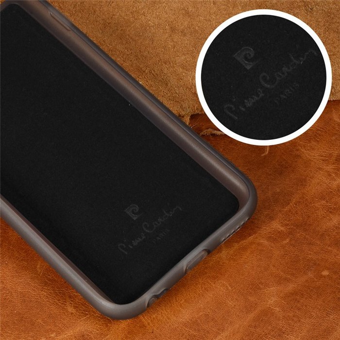 Кожаный чехол накладка Pierre Cardin Wallet для iPhone 8 Черный - Изображение 14927