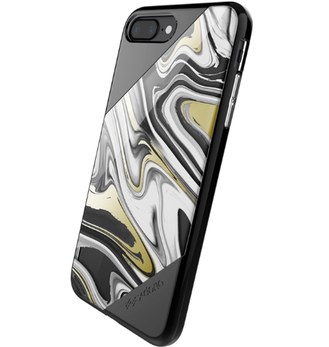 Чехол накладка X-Doria Revel Lux для iPhone 8 Черный - Изображение 15299