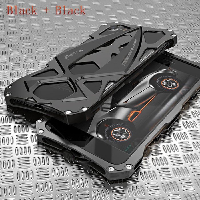 Противоударный чехол Luphie Roadster для iPhone 8 Черный - Изображение 15319
