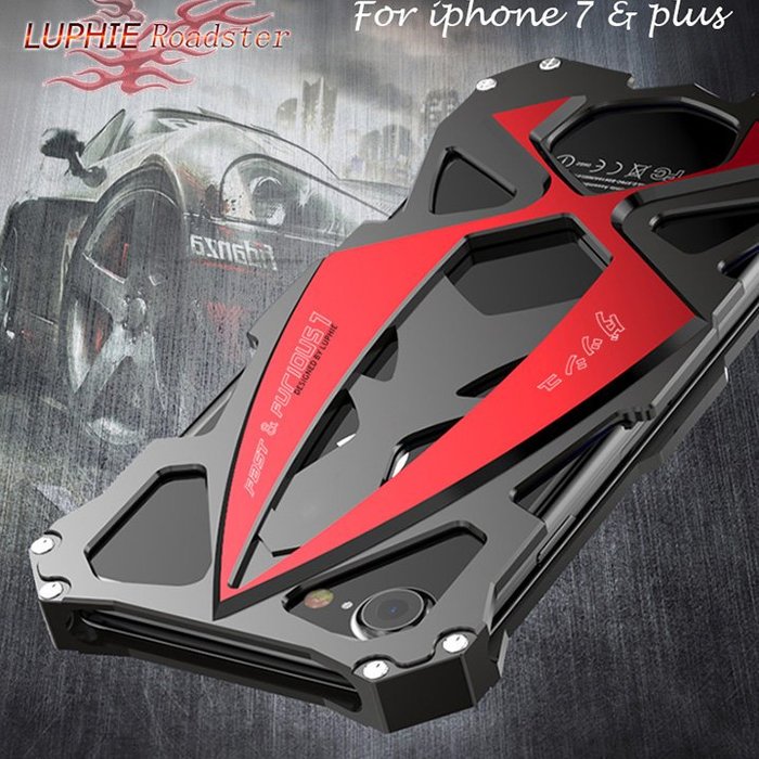 Противоударный чехол Luphie Roadster для iPhone 8 Черный - Изображение 15325