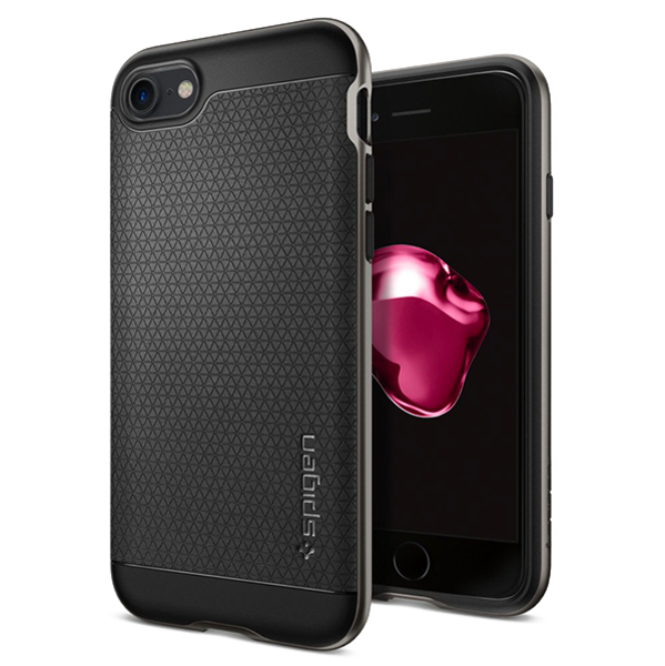 Чехол накладка Spigen Neo Hybrid для iPhone 8 Черный - Изображение 15355