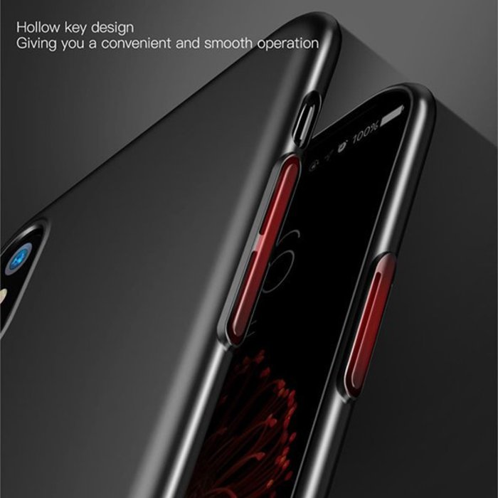 Чехол накладка Baseus Ring Case для iPhone X Черный - Изображение 22186