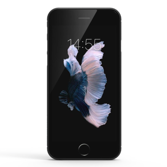 Чехол накладка Nillkin Carbon Fiber для iPhone 8 Черный - Изображение 15705