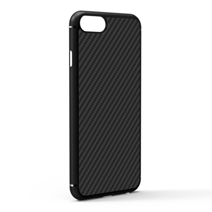 Чехол накладка Nillkin Carbon Fiber для iPhone 7 Черный - Изображение 15743