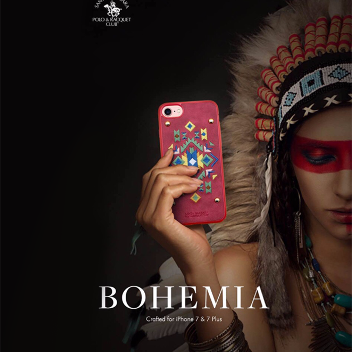 Чехол накладка Polo & Racquet Club Bohemia для iPhone 8 Коричневый - Изображение 15817