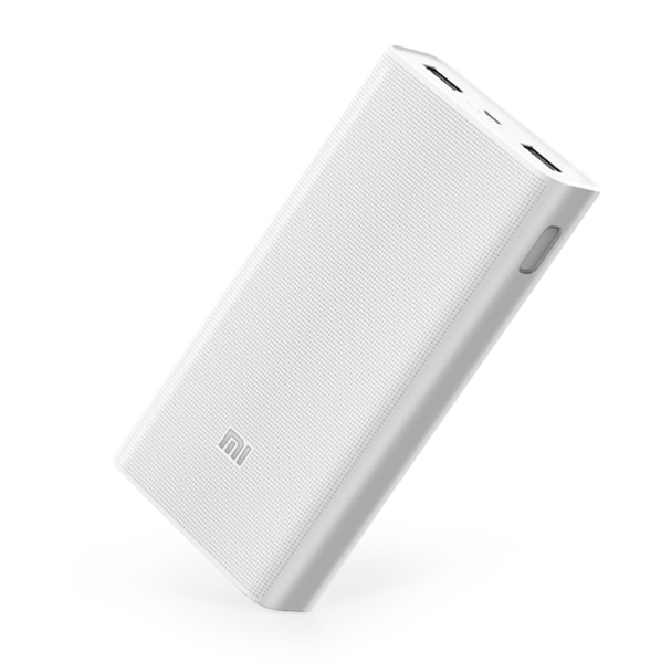 Внешний аккумулятор Power Bank Xiaomi Mi 20000 mAh v.2 Белый - Изображение 22694