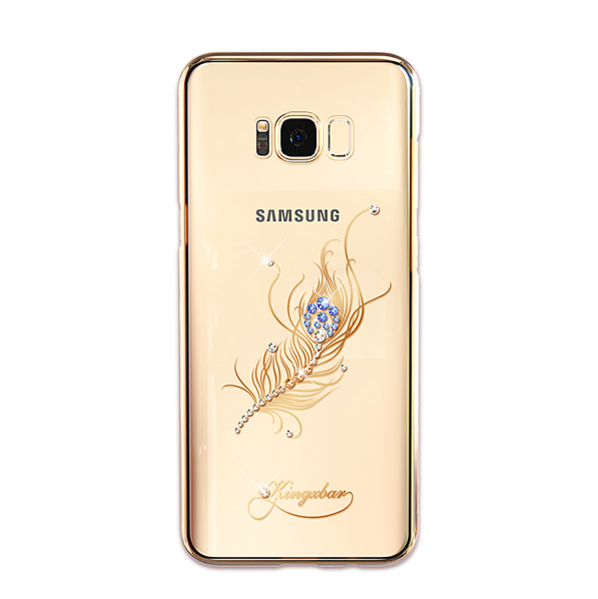 Чехол накладка Swarovski Kingxbar для Samsung Galaxy S8 Plumage - Изображение 7663