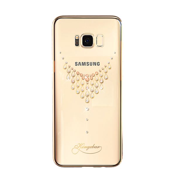 Чехол накладка Swarovski Kingxbar для Samsung Galaxy S8 Dew - Изображение 7695