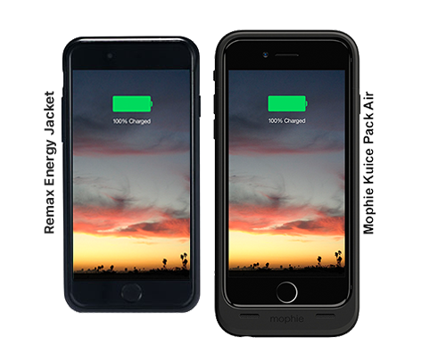 Чехол-аккумулятор Remax Energy Jacket 2400mAh для iPhone 8 Черный - Изображение 16263