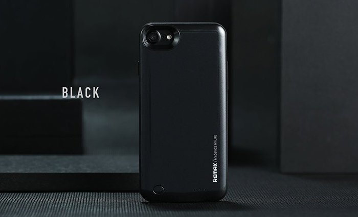 Чехол-аккумулятор Remax Energy Jacket 2400mAh для iPhone 8 Черный - Изображение 16279