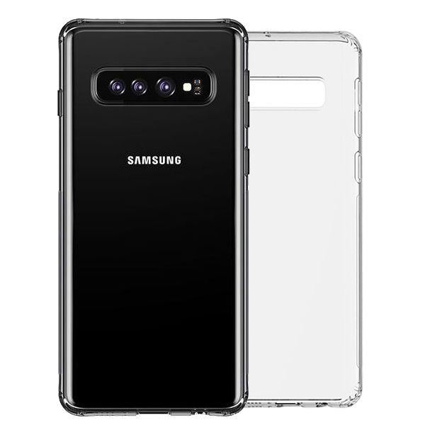 Чехол накладка Baseus Simple для Samsung Galaxy S10 Plus Прозрачный - Изображение 119703