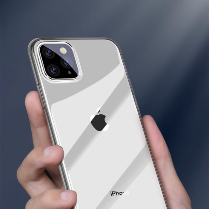 Чехол накладка Baseus Simplicity для iPhone 11 Прозрачный - Изображение 119831