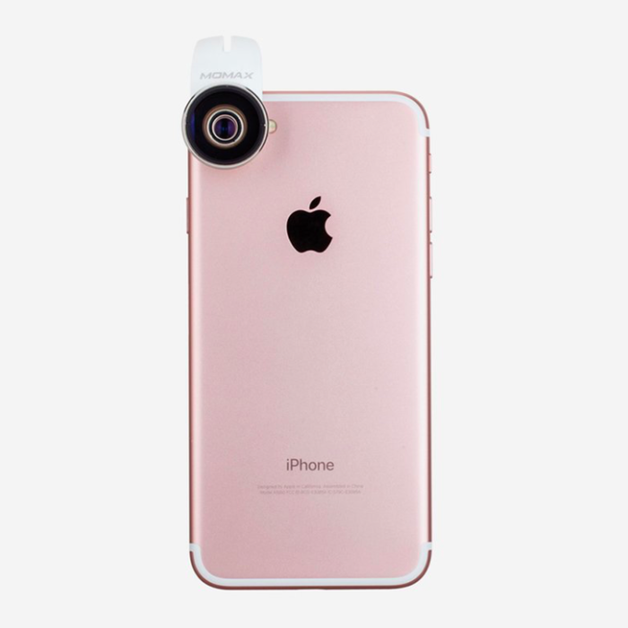 Чехол с объективами Momax X-Lens Case для iPhone 8 Белый - Изображение 16319