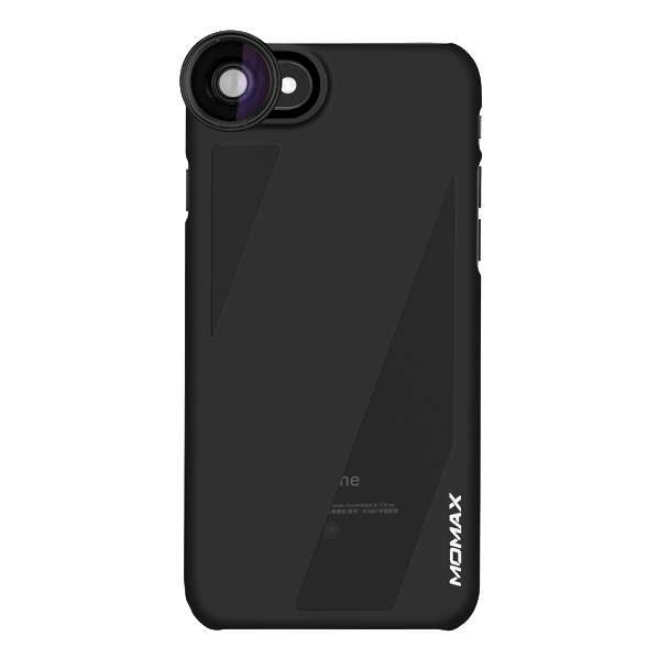 Чехол с объективами Momax X-Lens Case для iPhone 8 Черный - Изображение 16461