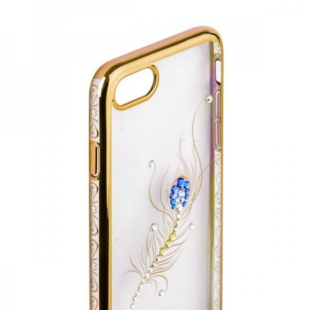 Чехол Swarovski Kingxbar Bloom Golden для iPhone 6S Перо - Изображение 7765