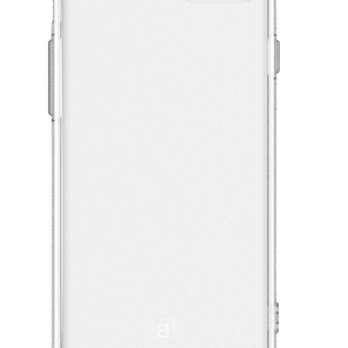 Силикновый чехол накладка Baseus Simple Anti-Scratch для iPhone 8 Прозрачный - Изображение 17395