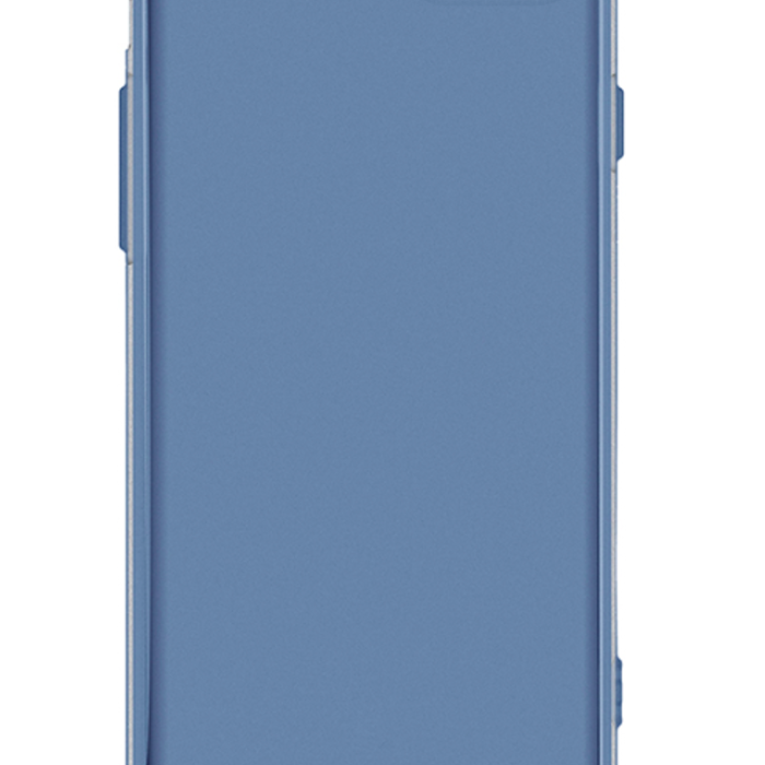 Силикновый чехол накладка Baseus Simple Anti-Scratch для iPhone 8 Синий - Изображение 17425