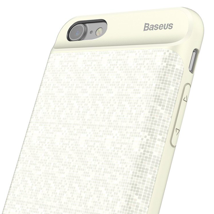 Чехол-аккумулятор Baseus Power Bank Case 2500mAh для iPhone 8 Белый - Изображение 17453