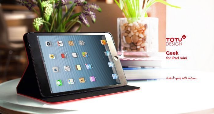 Чехол Totu Geek для iPad mini Красный - Изображение 23374