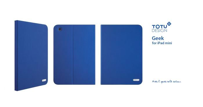 Чехол Totu Geek для iPad mini Синий - Изображение 23388