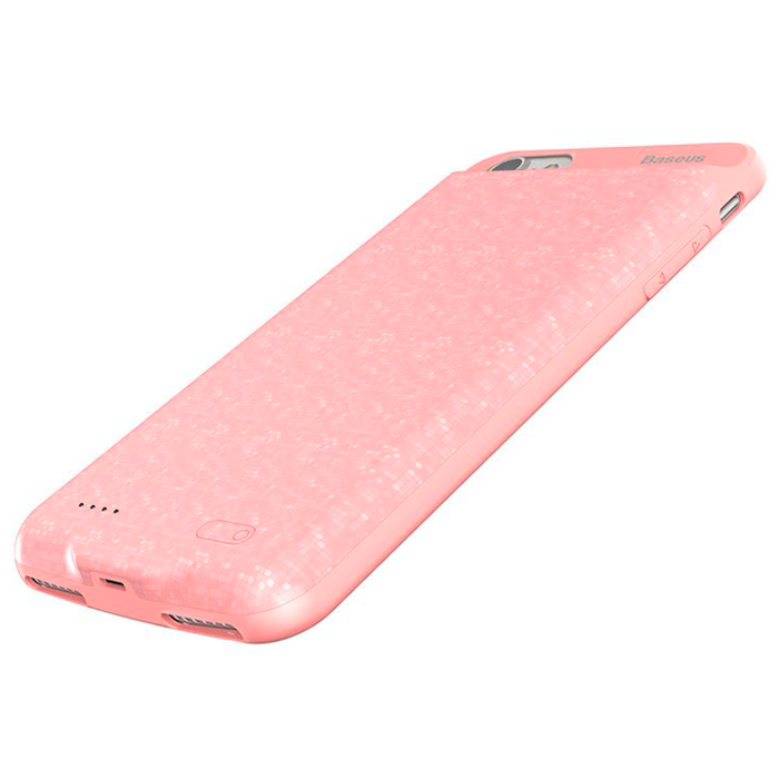 Чехол-аккумулятор Baseus Power Bank Case 2500mAh для iPhone 7 Розовый - Изображение 17527