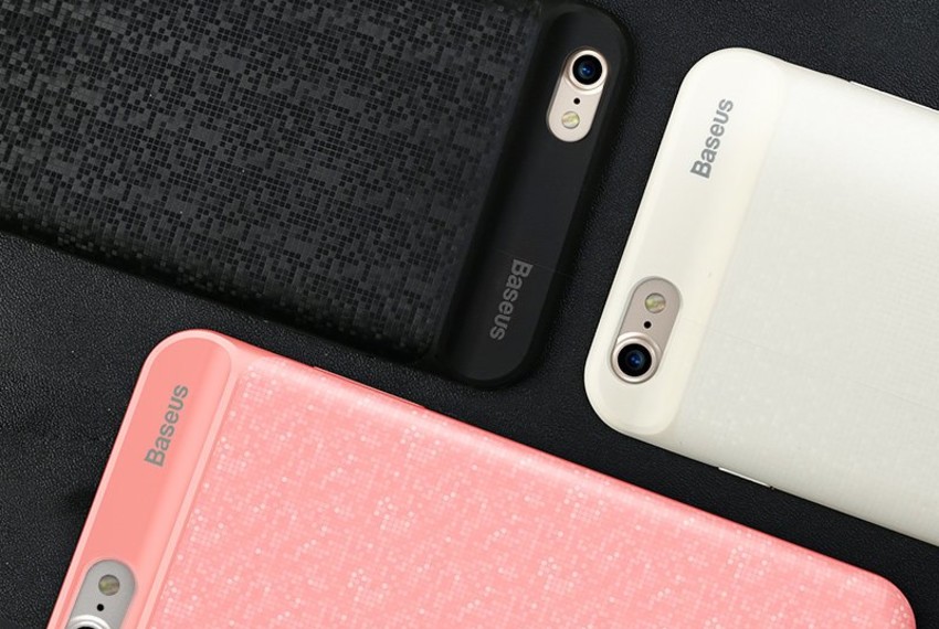 Чехол-аккумулятор Baseus Power Bank Case 2500mAh для iPhone 8 Розовый