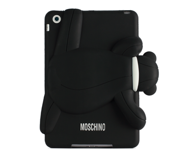 Чехол силиконовый Moschino Bear для iPad mini Черный - Изображение 23406
