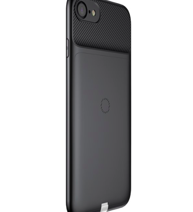 Чехол для беспроводной зарядки Baseus Wireless Charging Case для iPhone 7 Черный - Изображение 23474