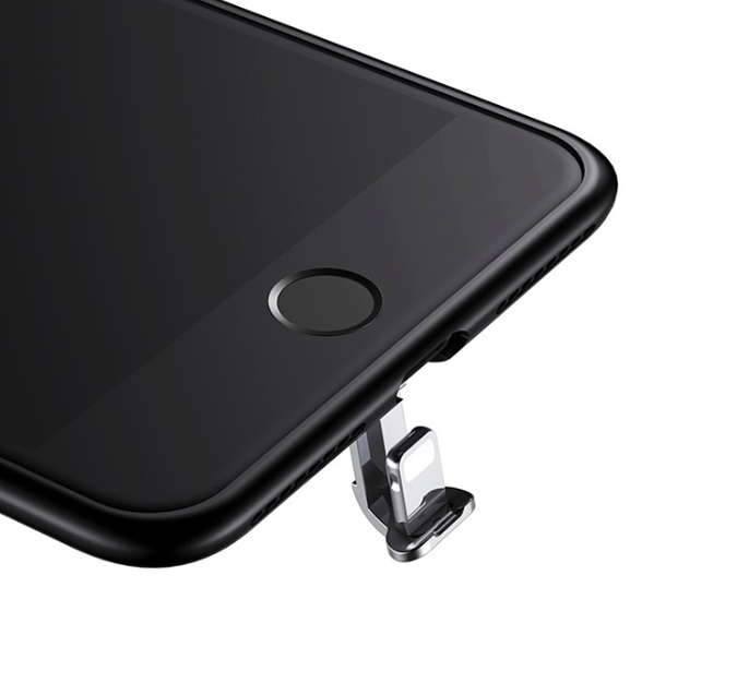 Чехол для беспроводной зарядки Baseus Wireless Charging Case для iPhone 7 Черный - Изображение 23476