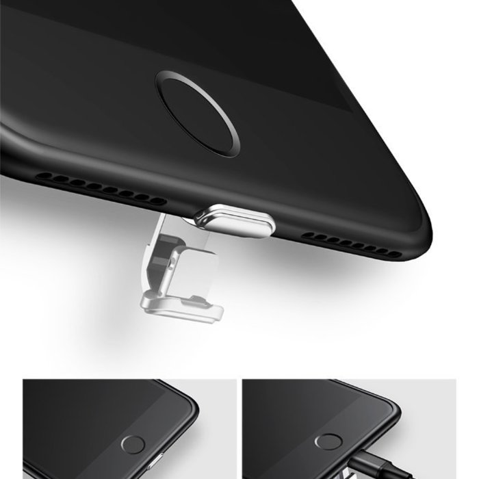 Чехол для беспроводной зарядки Baseus Wireless Charging Case для iPhone 7 Черный - Изображение 23478